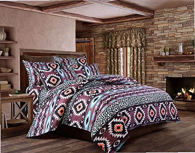 3D Mountain Ghost ZHUA2374 Bed Pillowcases Quilt Duvet Cover Set Queen King Zoe