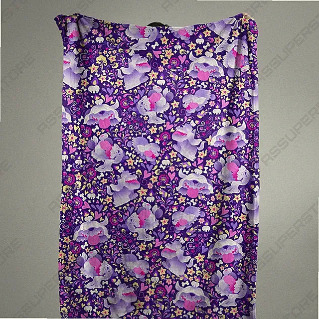 Greavard Ghost Fleece Blanket Home Decor Japanese Anime Blanket Gifts