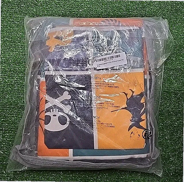 Halloween Duvet Cover Set Twin Pumpkin Ghost Pattern Bedding 2 Pieces with Pillo